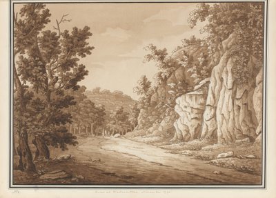 View at Valmontone by Richard Colt Hoare